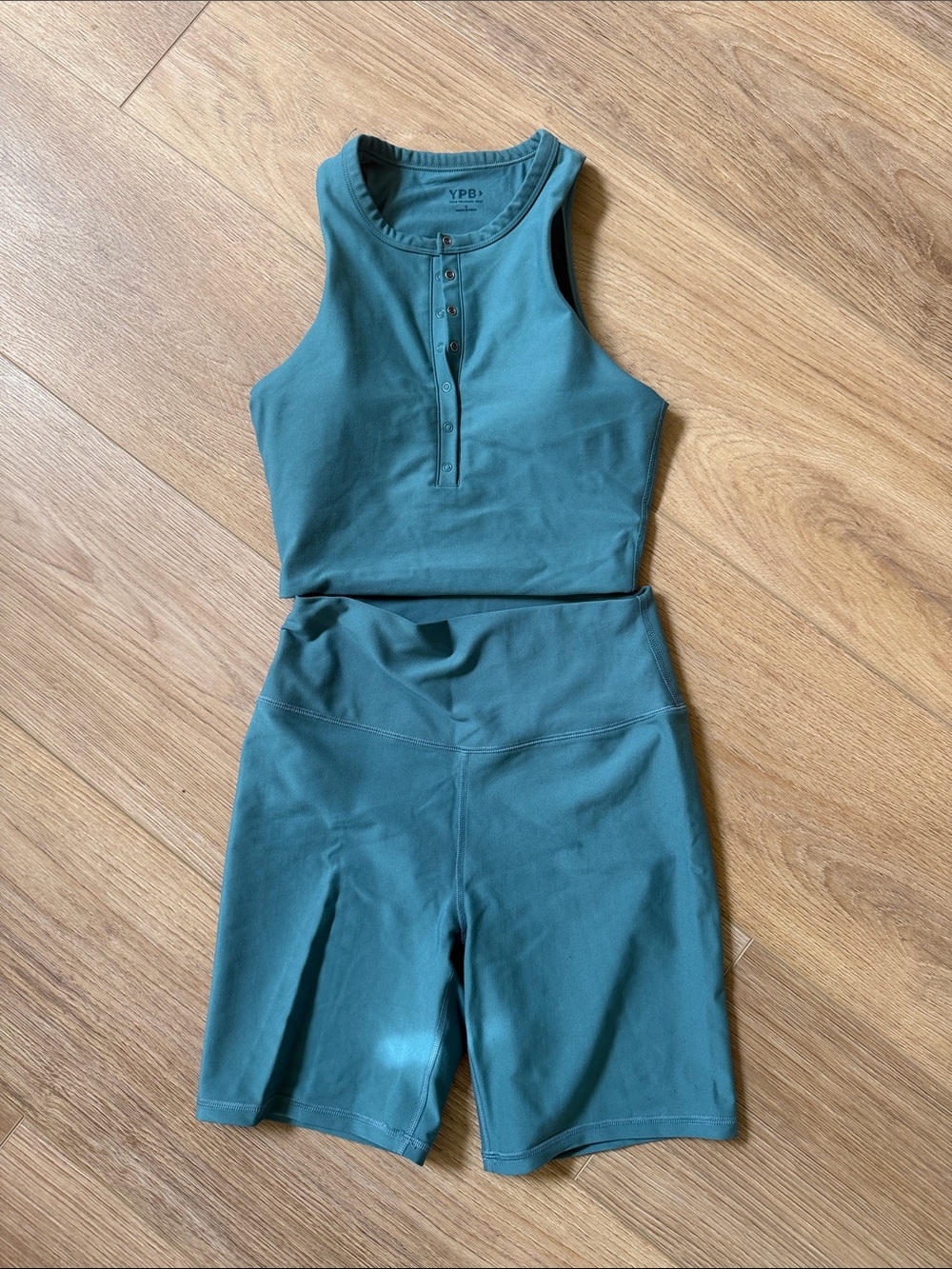 ABERCROMBIE YPB Teal Active Set
